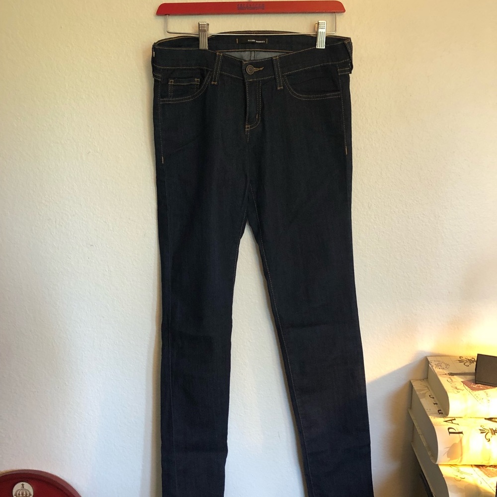 Dark wash jeans